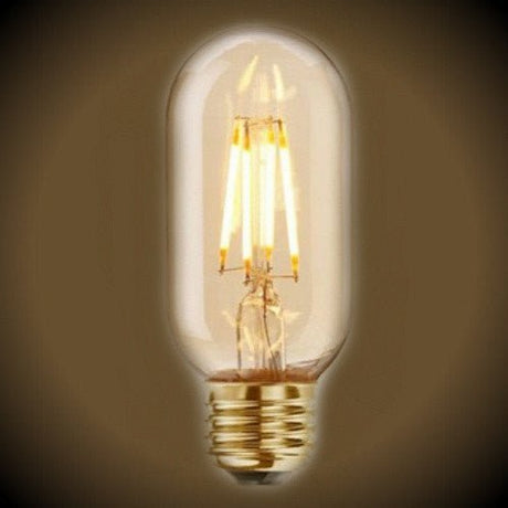 Nostalgic LED Filament Light Bulb - 4 Watt - Radio T14 - 2100K - Nostalgicbulbs.com