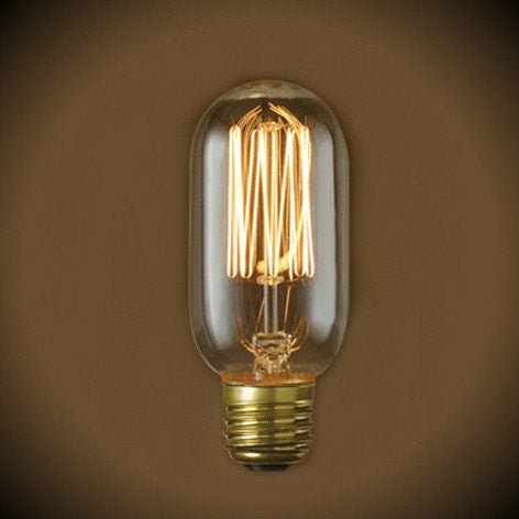 Nostalgic Radio Squirrel Cage Filament Bulb - 40 Watt - Clear - 50 Bulb Pack - Nostalgicbulbs.com