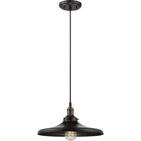 Nostalgic Rustic Bronze Shade Pendant - Nostalgicbulbs.com