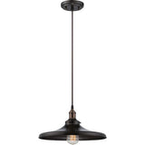 Nostalgic Rustic Bronze Shade Pendant - Nostalgicbulbs.com