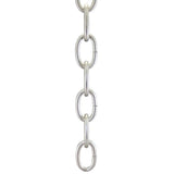 Oval Steel Chandelier Chain 4 - Gauge - Nostalgicbulbs.com