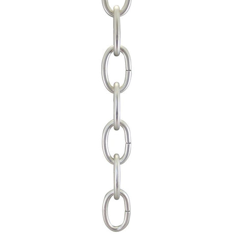 Oval Steel Chandelier Chain 4 - Gauge - Nostalgicbulbs.com