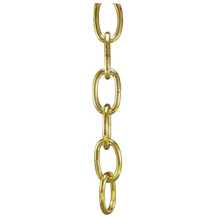 Oval Steel Chandelier Chain 4 - Gauge - Nostalgicbulbs.com