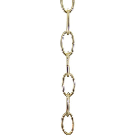 Oval Steel Chandelier Chain 8 - Gauge - Nostalgicbulbs.com