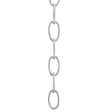 Oval Steel Chandelier Chain 8 - Gauge - Nostalgicbulbs.com