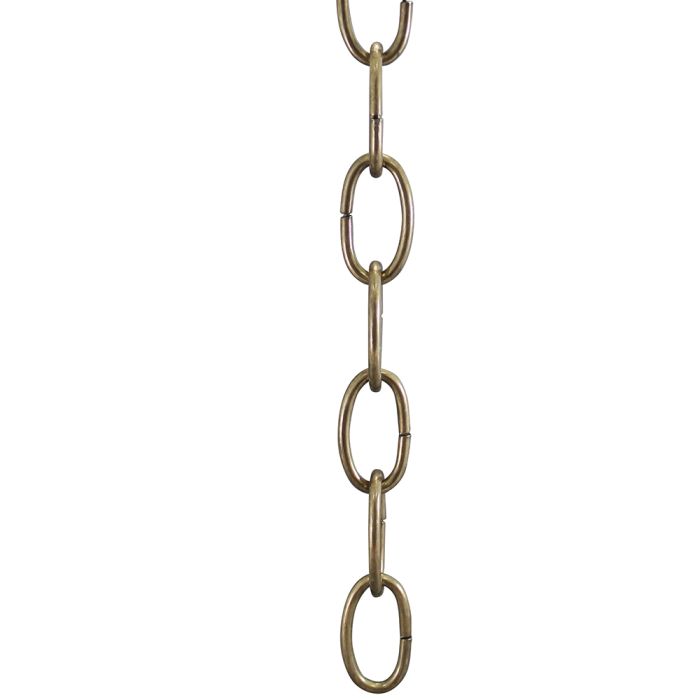 Oval Steel Chandelier Chain 8 - Gauge - Nostalgicbulbs.com