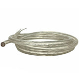 Pendant Clear Round 2 Conductor Cord- Per Ft. - Nostalgicbulbs.com