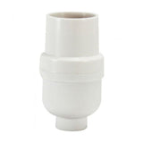 Phenolic Medium Base White Light Socket - Nostalgicbulbs.com