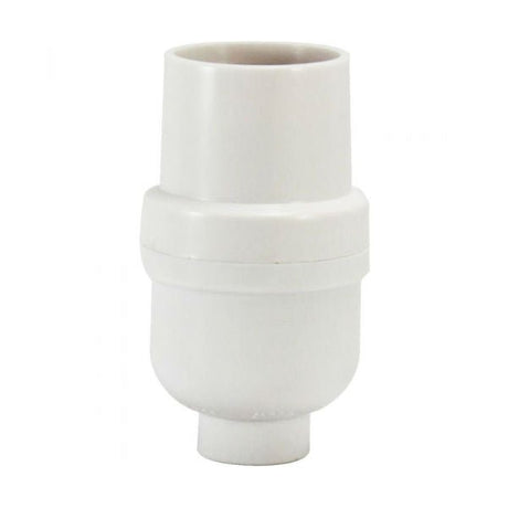 Phenolic Medium Base White Light Socket - Nostalgicbulbs.com