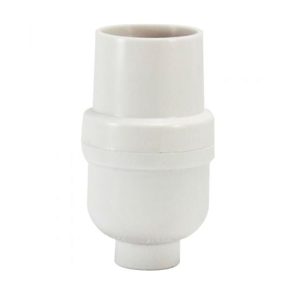 Phenolic Medium Base White Light Socket - Nostalgicbulbs.com