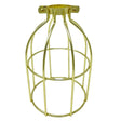 Polished Brass Open Style Premium Bulb Cage - Nostalgicbulbs.com