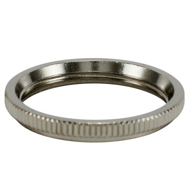 Polished Nickel Finish UNO Socket Ring - Nostalgicbulbs.com