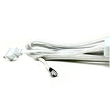Sliver Parallel Cloth Covered Cord with On/Off Toggle Switch & Molded Plug - Nostalgicbulbs.com