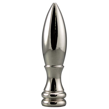 Solid Brass Bullet Finial - 2 in. Length - Nostalgicbulbs.com