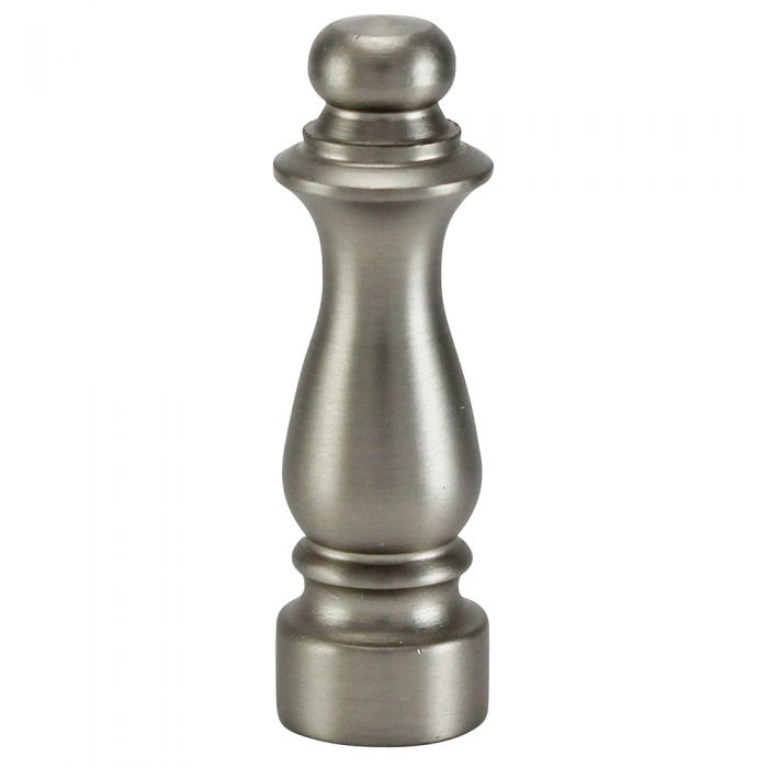 Solid Brass Colonial Finial - 1 1/2 in. Length - Nostalgicbulbs.com