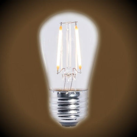 Standard LED Filament S14 Shape Bulb - 2 Watt - Nostalgicbulbs.com