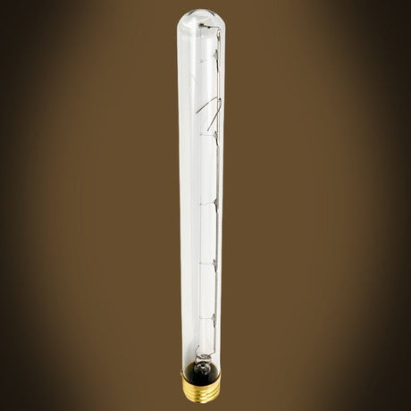 Tubular Clear Light Bulb - 40 Watt - 11.25 in. Length - Nostalgicbulbs.com