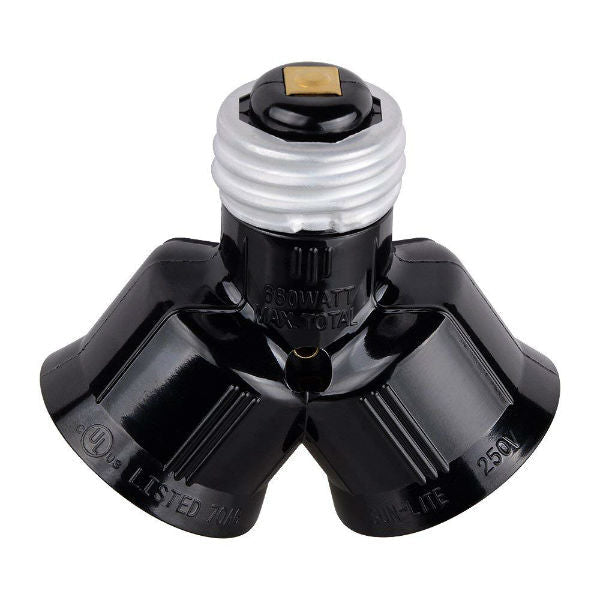 Twin Socket Lamp Holder - Nostalgicbulbs.com