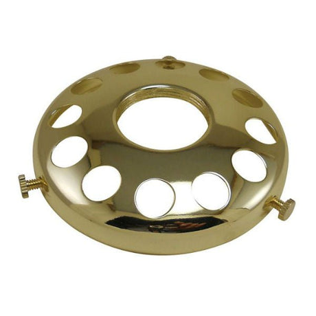 UNO Threaded 3-1/4" Brass Lamp Shade Holder - Nostalgicbulbs.com