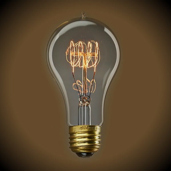 Victorian Loop A23 Vintage Light Bulb 40 Watt - 5.5 in. Length - Nostalgicbulbs.com