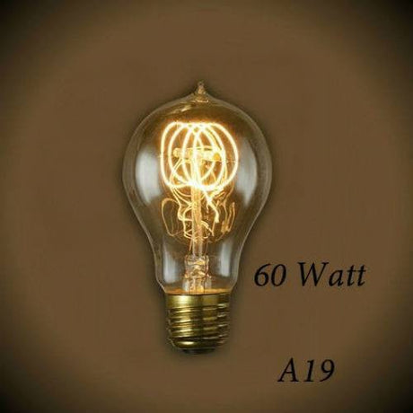 Victorian Loop Vintage A19 Bulb 60W - Nostalgicbulbs.com