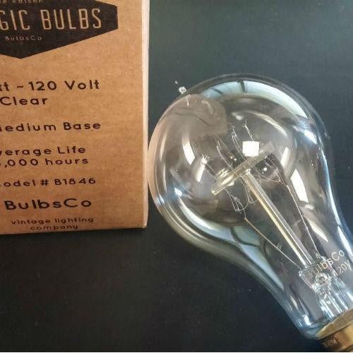 Victorian Quad Loop Filament Vintge Light Bulb A21 - 40 Watt - Nostalgicbulbs.com