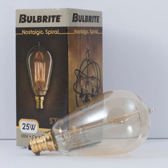 Vintage Nostalgic ST15 Edison Style 25 watt - 3.75 in. Length - Nostalgicbulbs.com