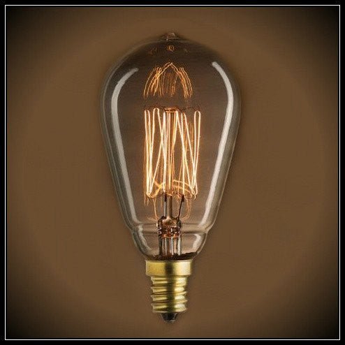 Vintage Nostalgic ST15 Edison Style Bulb - 40 watts - 3.75 in. Length - Nostalgicbulbs.com