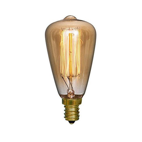 Vintage Nostalgic ST15 Edison Style Bulb - 40 watts - 3.75 in. Length - Nostalgicbulbs.com