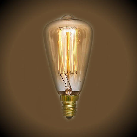 Vintage Nostalgic ST15 Edison Style Bulb - 40 watts - 3.75 in. Length - Nostalgicbulbs.com