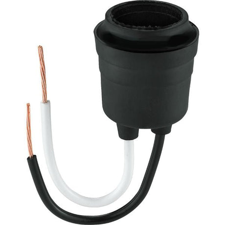 Weatherproof Rubber-Encased Medium Base Socket - Nostalgicbulbs.com